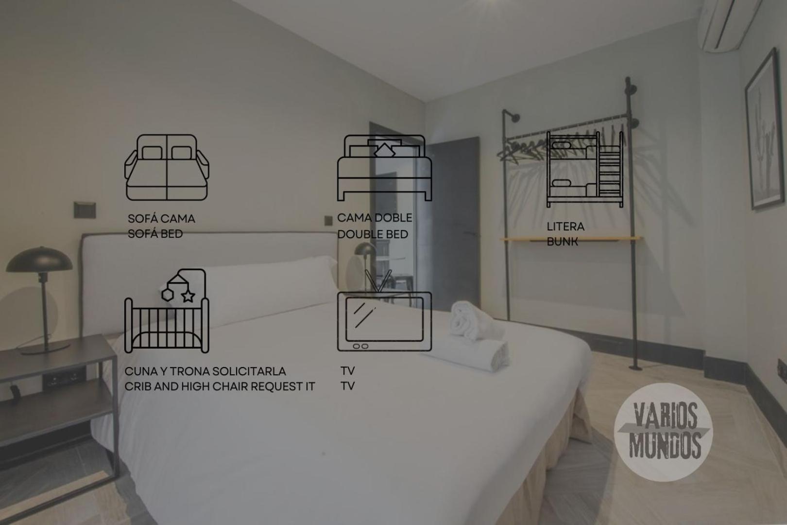 Premium Apt 7Pax En Calle Santa Ana-La Latina E2 Madrid Exterior photo